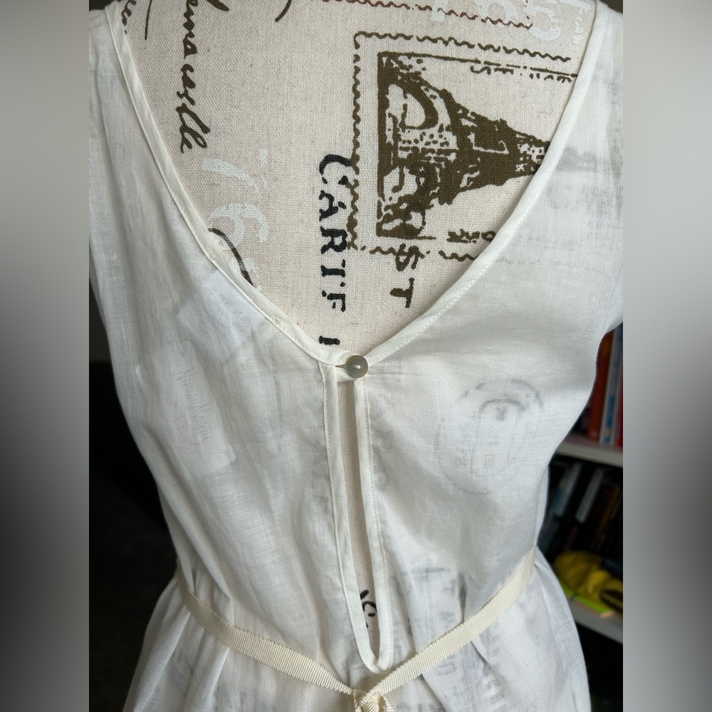 NWT La Costa Del Algodon Vintage Lingerie Nightgown Size Small - Picture 4 of 13